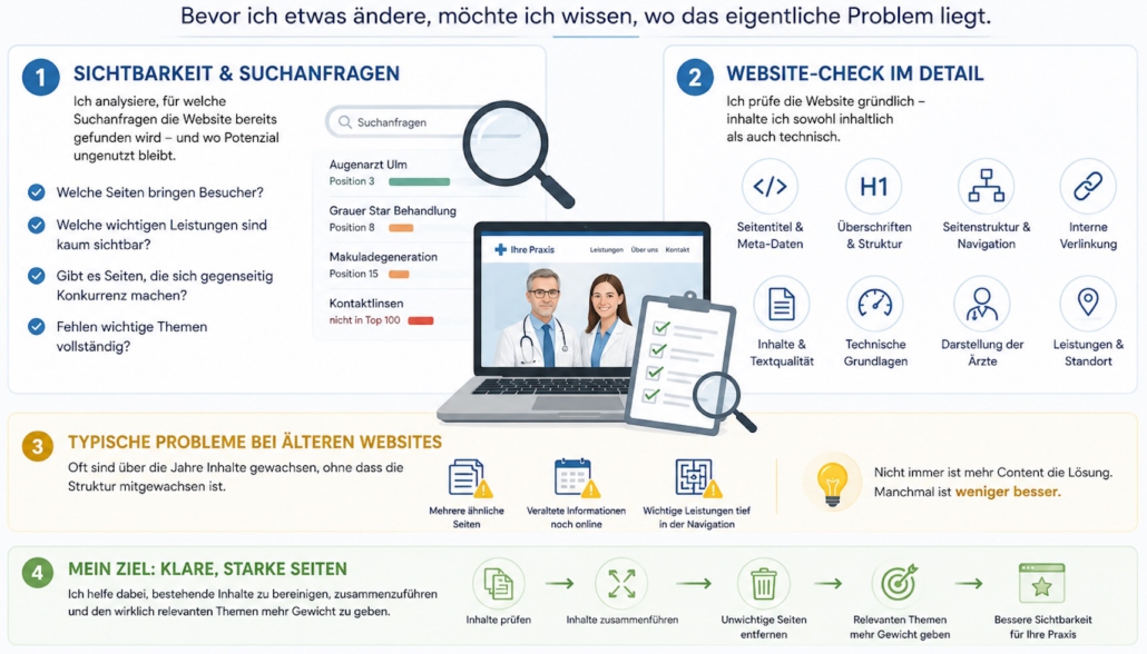 wissen wo das eigentliche Problem liegt